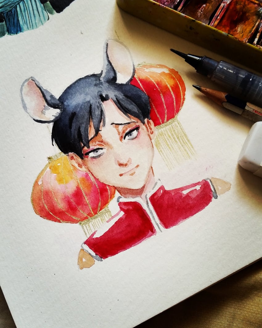yoon bum (killing stalking) drawn by sophroniahaven
