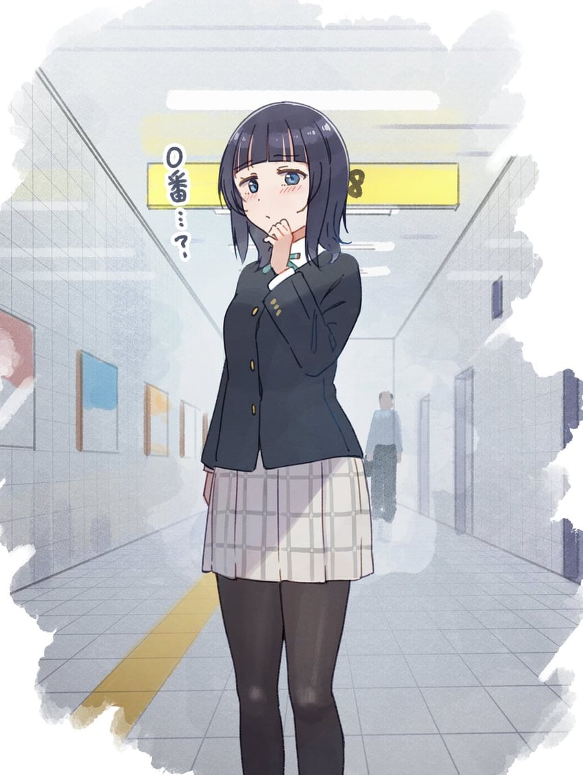 asaka karin (love live! and 2 more) drawn by tata_(tataice)