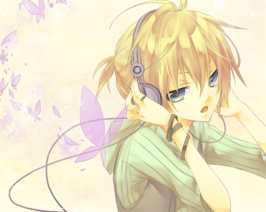 kagamine len (vocaloid and 1 more) drawn by kuroi_(liar-player)