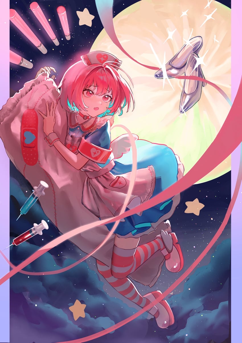 yumemi riamu (idolmaster and 2 more) drawn by nemari_(user_wtca7244)