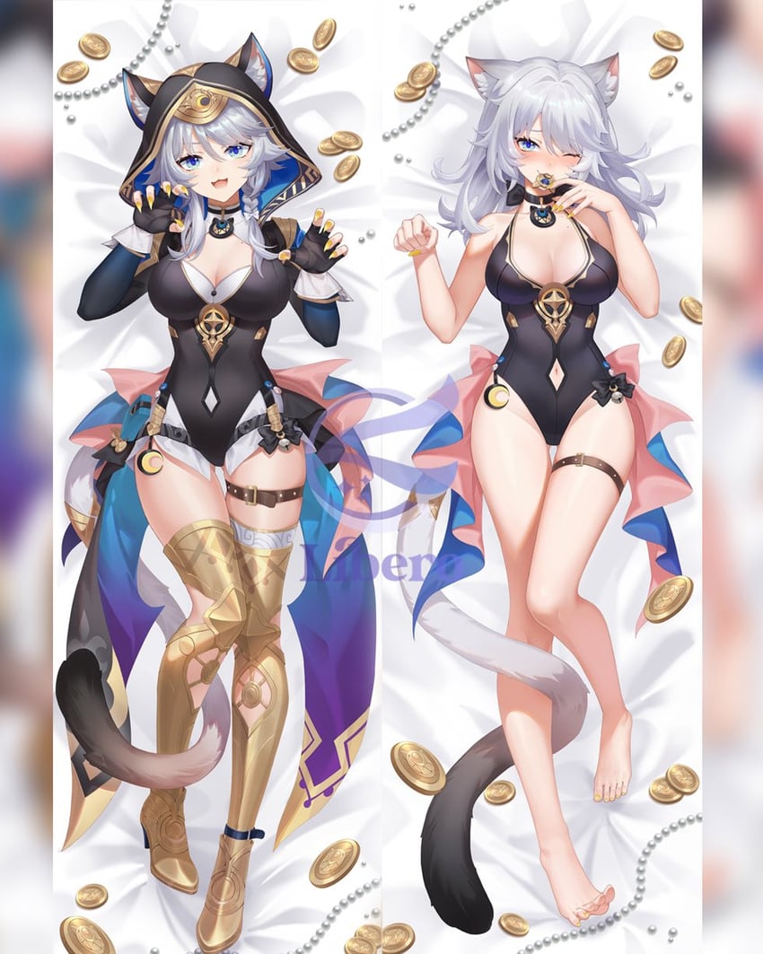 cipher (honkai and 1 more) drawn by libero_art