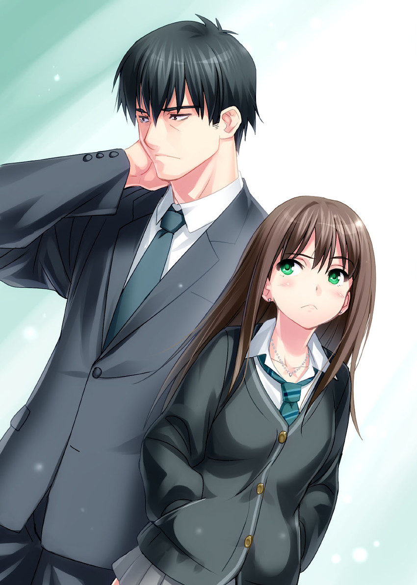 producer and shibuya rin (idolmaster and 1 more) drawn by zen_(kamuro)