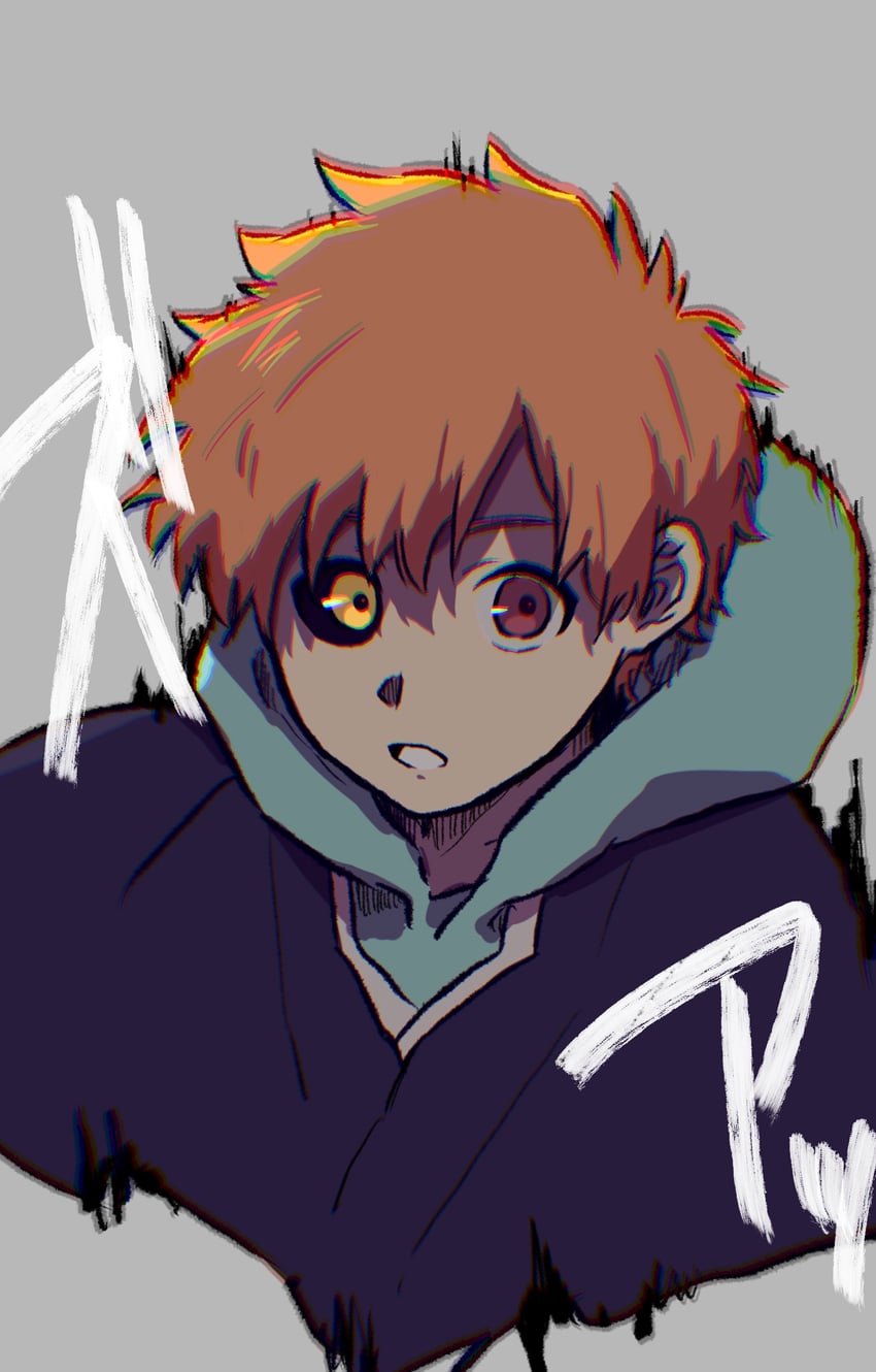 kurosaki kazui (bleach and 1 more) drawn by choko_egg