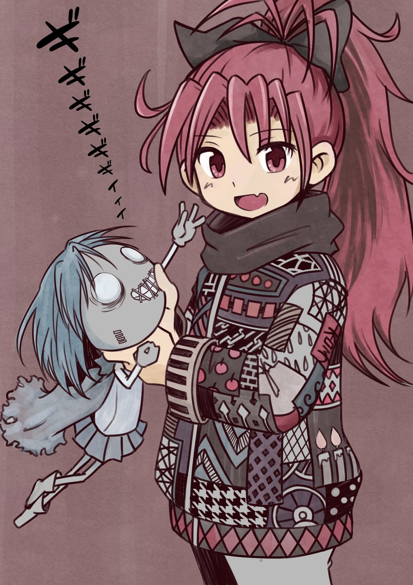 sakura kyoko (mahou shoujo madoka magica) drawn by okai_(pixiv6333)