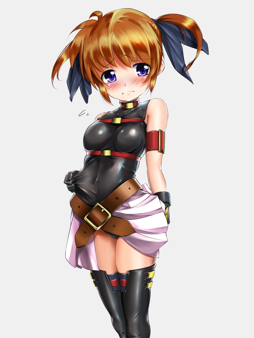 fate testarossa and takamachi nanoha (lyrical nanoha and 2 more) drawn by fumi11gou