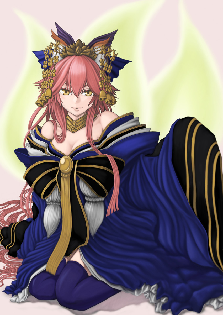 tamamo and tamamo no mae (fate and 1 more) drawn by yasu_(segawahiroyasu)