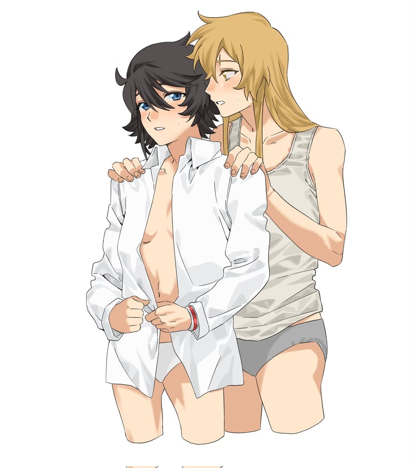 momijiyama teru and koishikawa iko (shy) drawn by jiguang_haibao