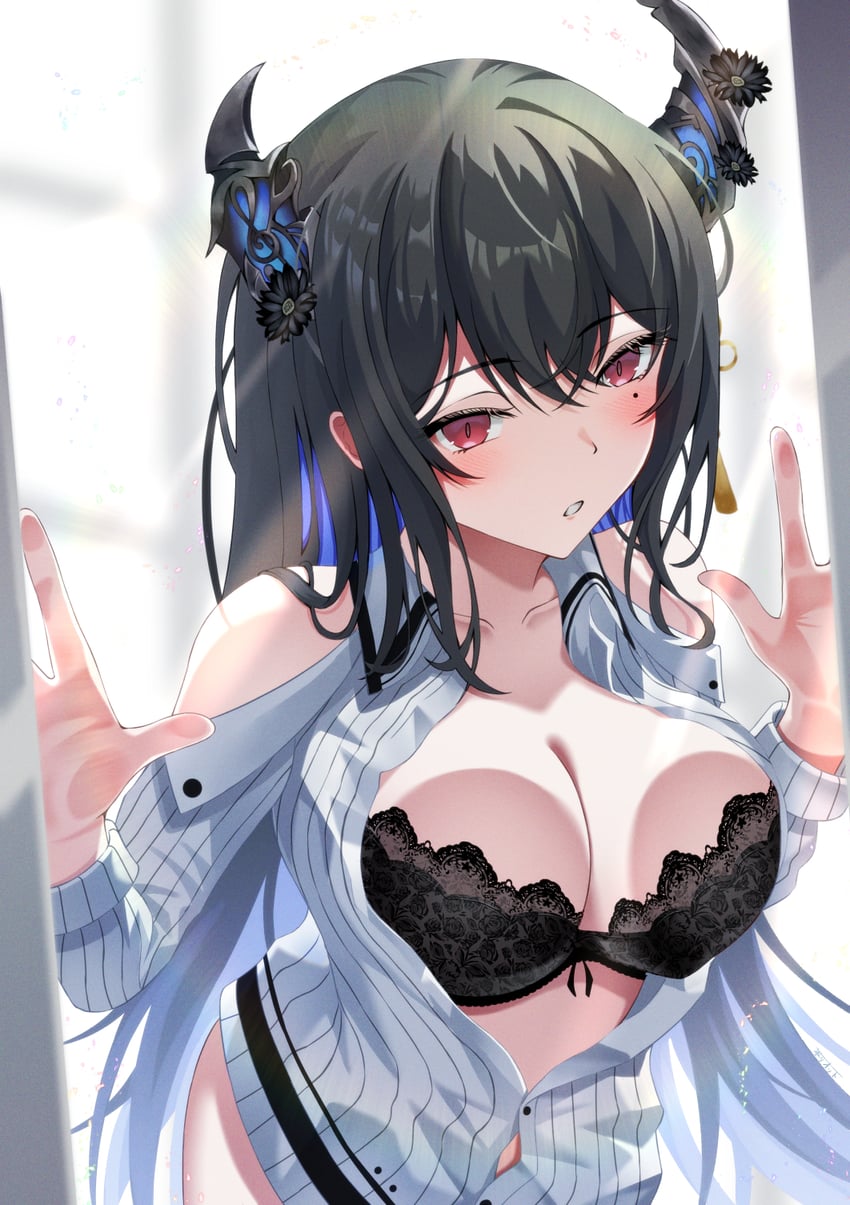 nerissa ravencroft (hololive and 1 more) drawn by chariot_(teachariot828)