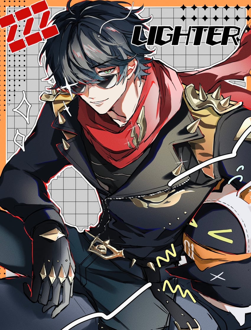 eous and lighter (zenless zone zero) drawn by hoshino_57
