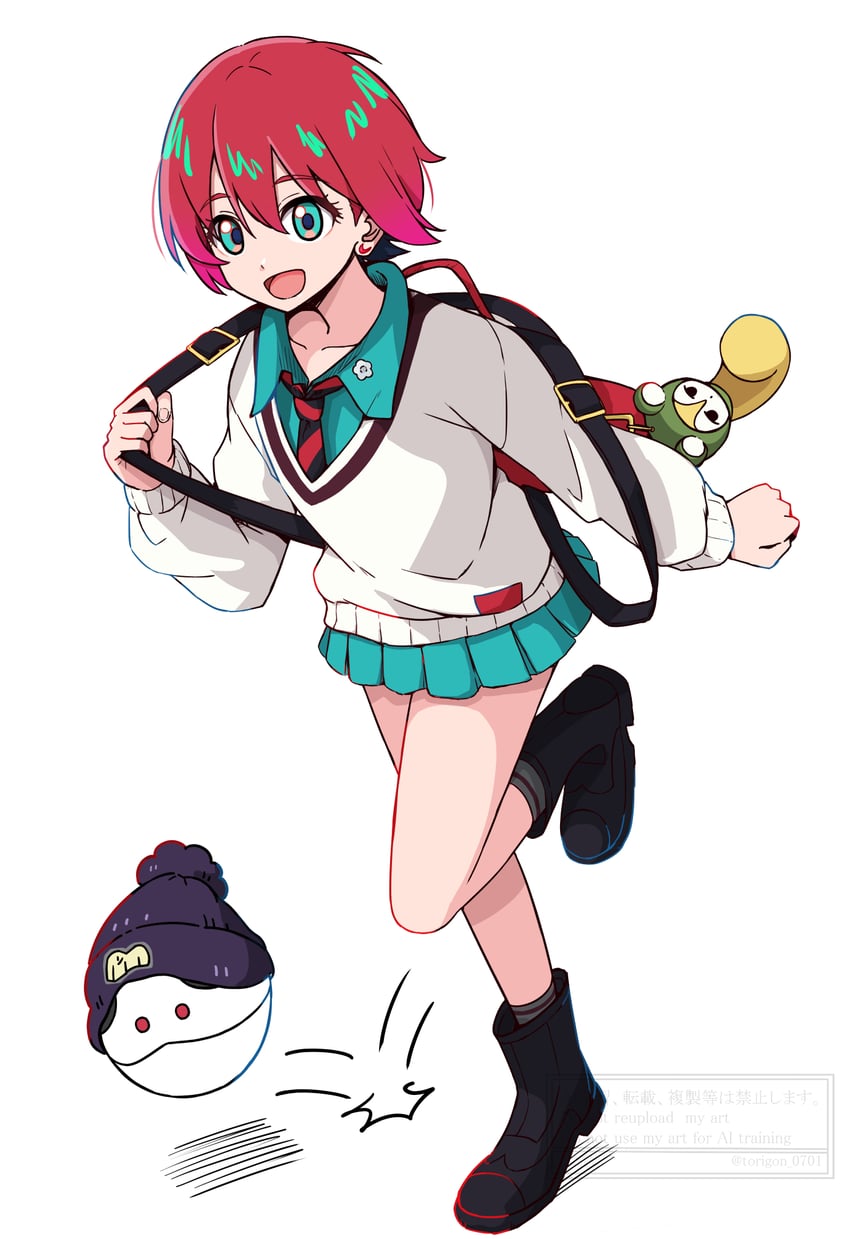amate yuzuriha and haro (gundam and 1 more) drawn by torigon