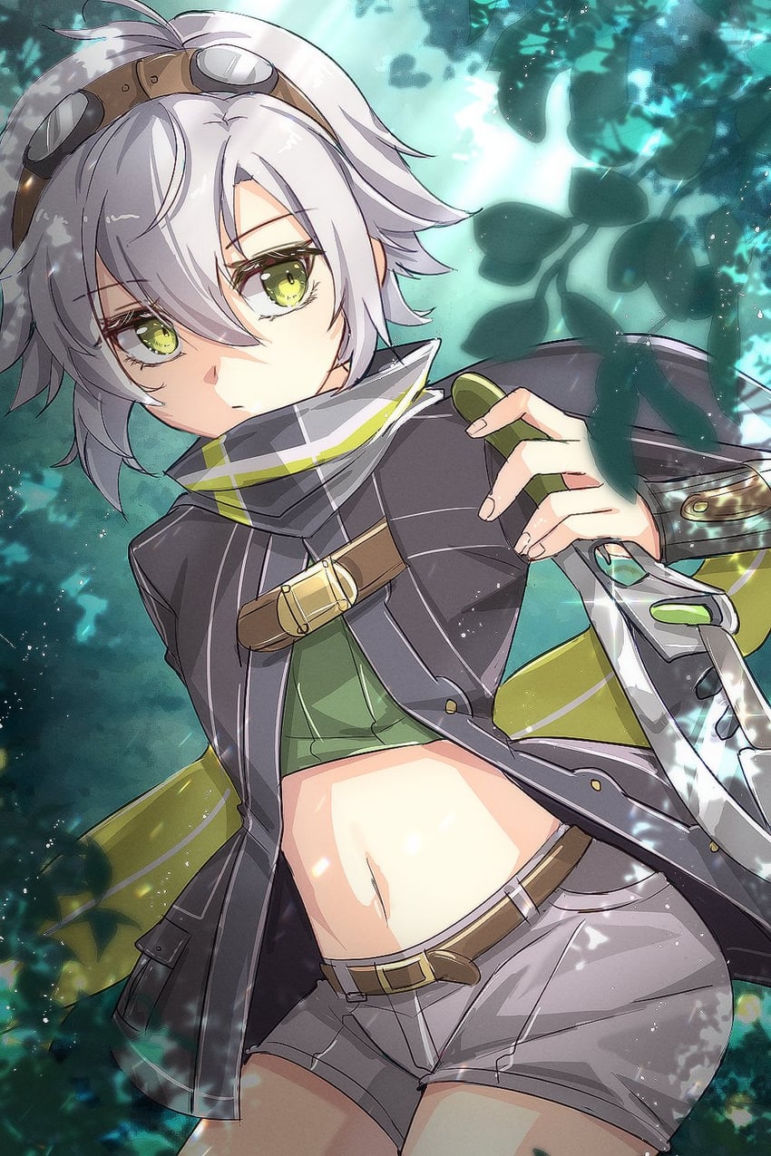 fie claussell (eiyuu densetsu and 2 more) drawn by zer00han