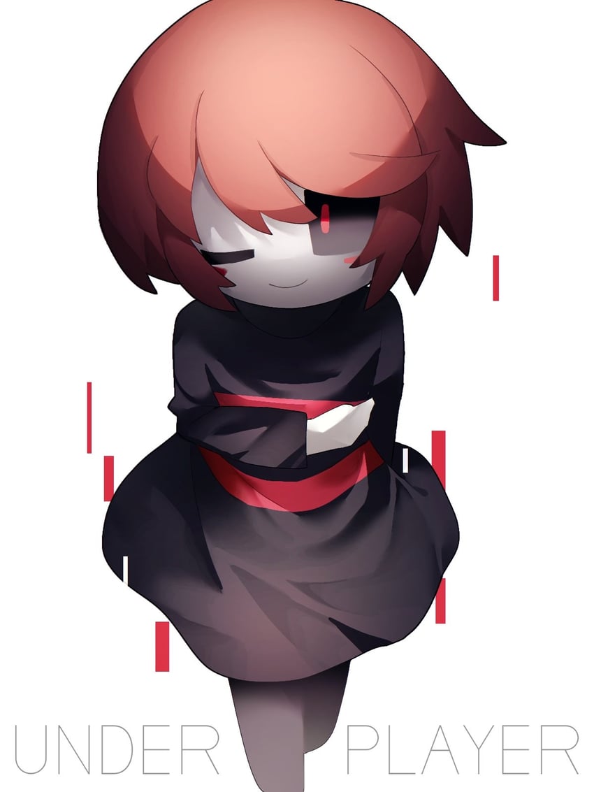 player (undertale and 1 more) drawn by deeeeeeen114514