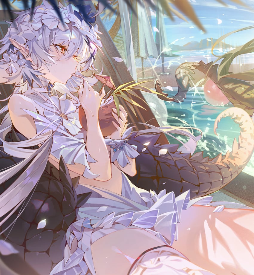 tomimi and gavial (arknights) drawn by hxxg