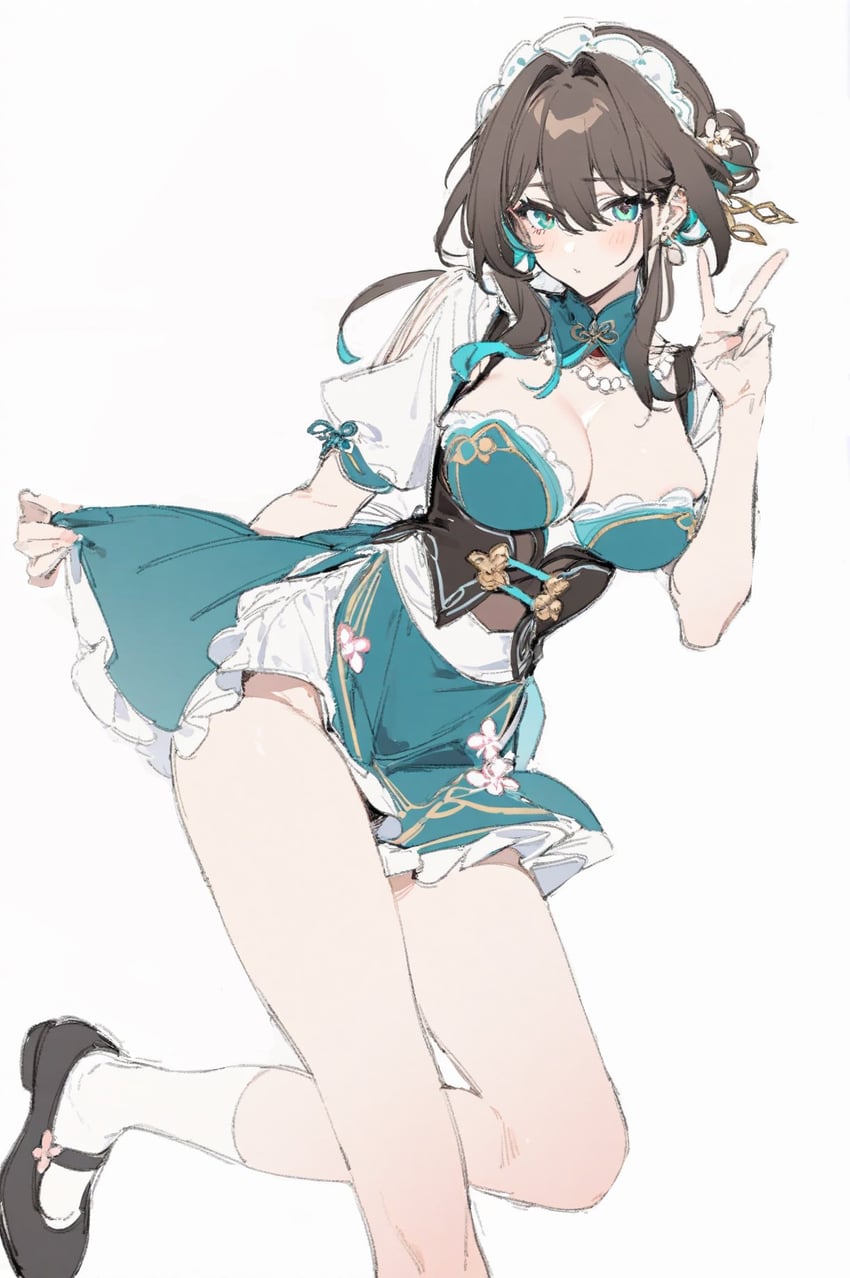 ruan mei (honkai and 1 more) drawn by kami_kuro8