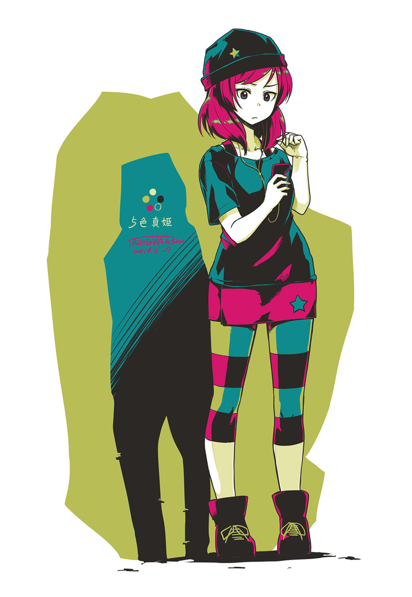 nishikino maki (love live! and 1 more) drawn by tachibana_roku