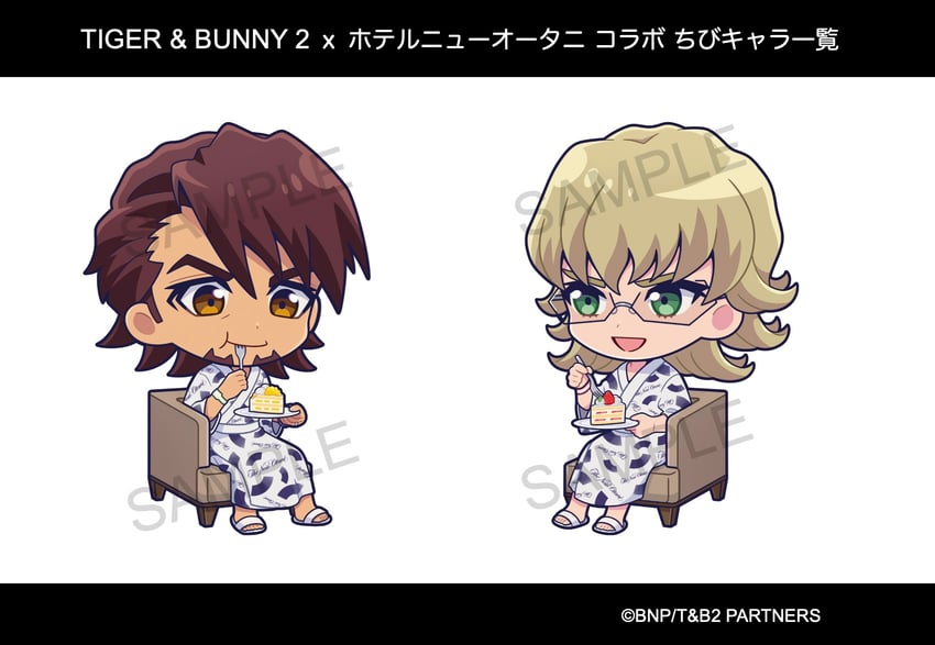 barnaby brooks jr. and kaburagi t. kotetsu (tiger & bunny)