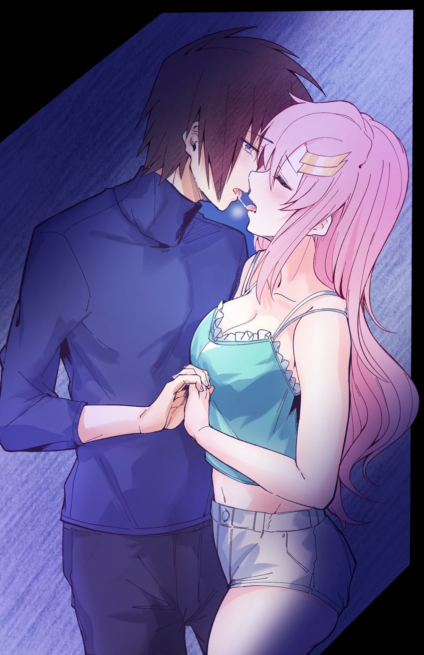 lacus clyne and kira yamato (gundam and 2 more) drawn by soshiki