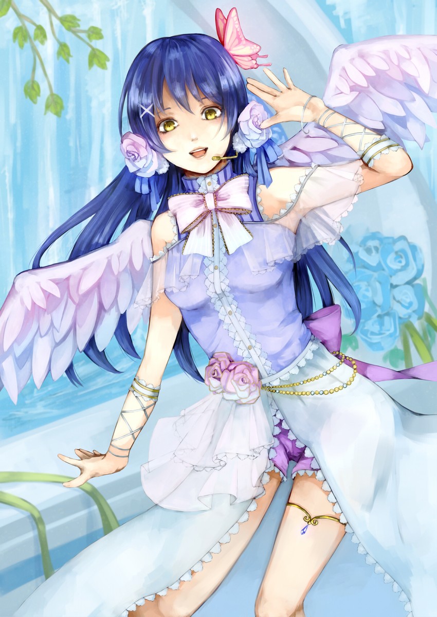 sonoda umi (love live! and 2 more) drawn by mamiru_(42105269)