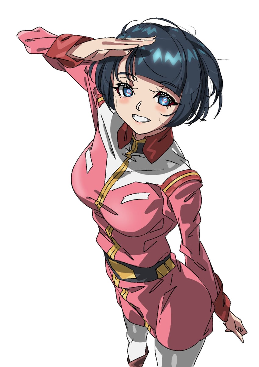 shiiko sugai (gundam and 1 more) drawn by paintedmike
