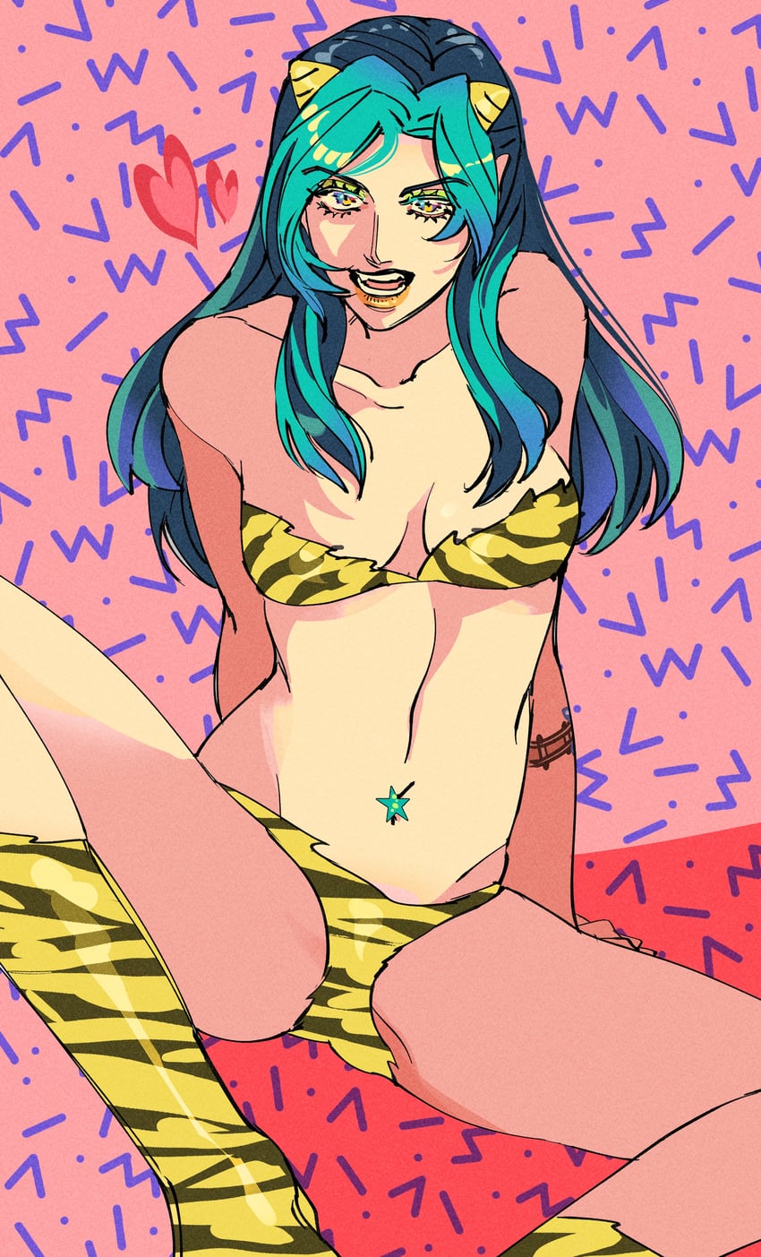 kujo jolyne and lum (jojo no kimyou na bouken and 2 more) drawn by danggo99