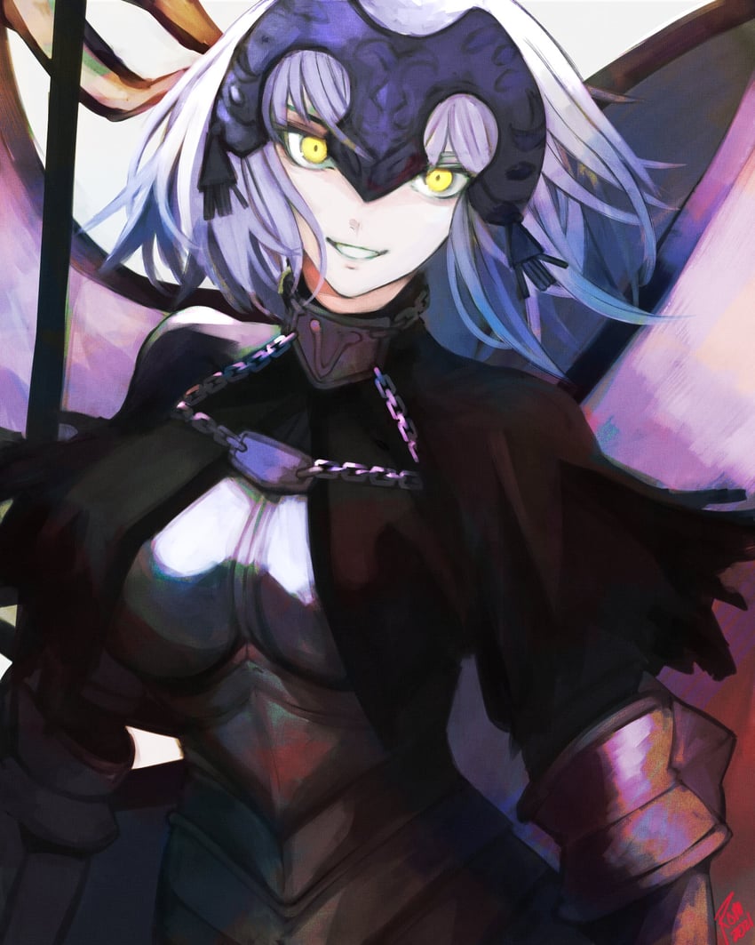 jeanne d'arc alter (fate and 1 more) drawn by moedredd