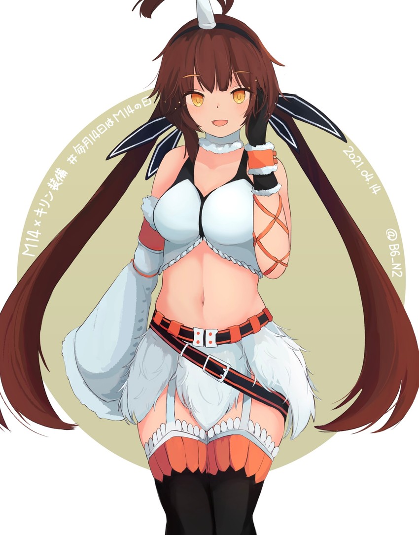 m14 (girls' frontline and 1 more) drawn by b6_(b6_n2)