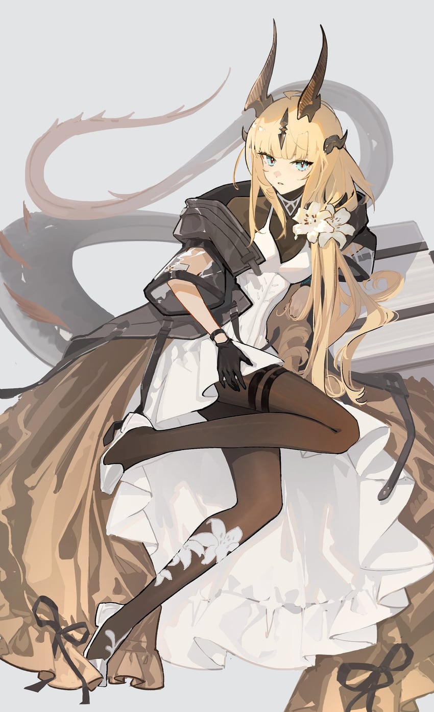 reed and reed the flame shadow (arknights) drawn by yuyumu