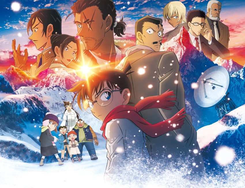 edogawa conan, haibara ai, amuro tooru, mouri ran, yoshida ayumi, and 8 more (meitantei conan)