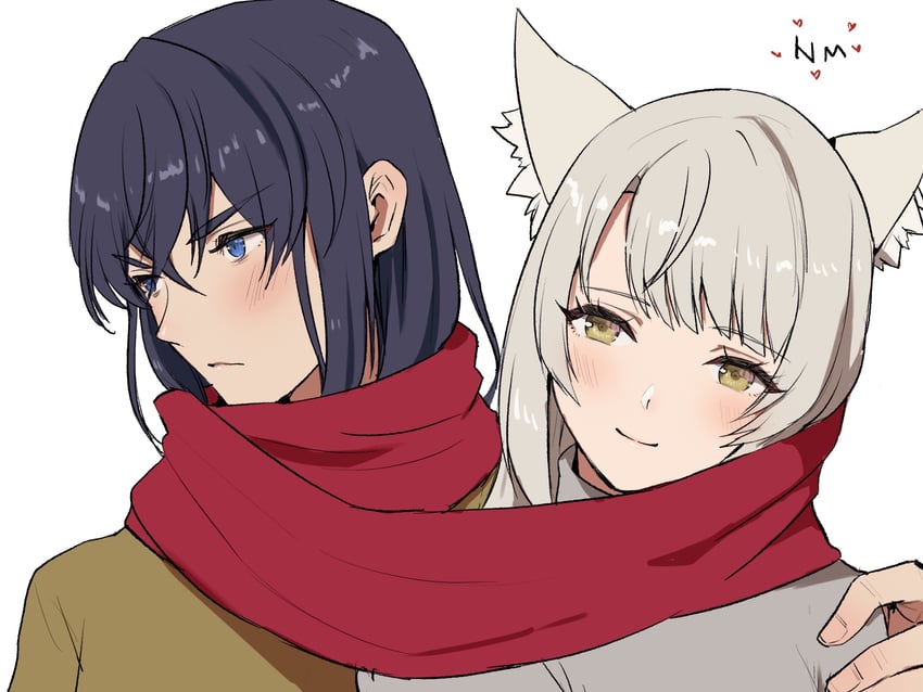 m and n (xenoblade chronicles and 1 more) drawn by yamamori_kinako