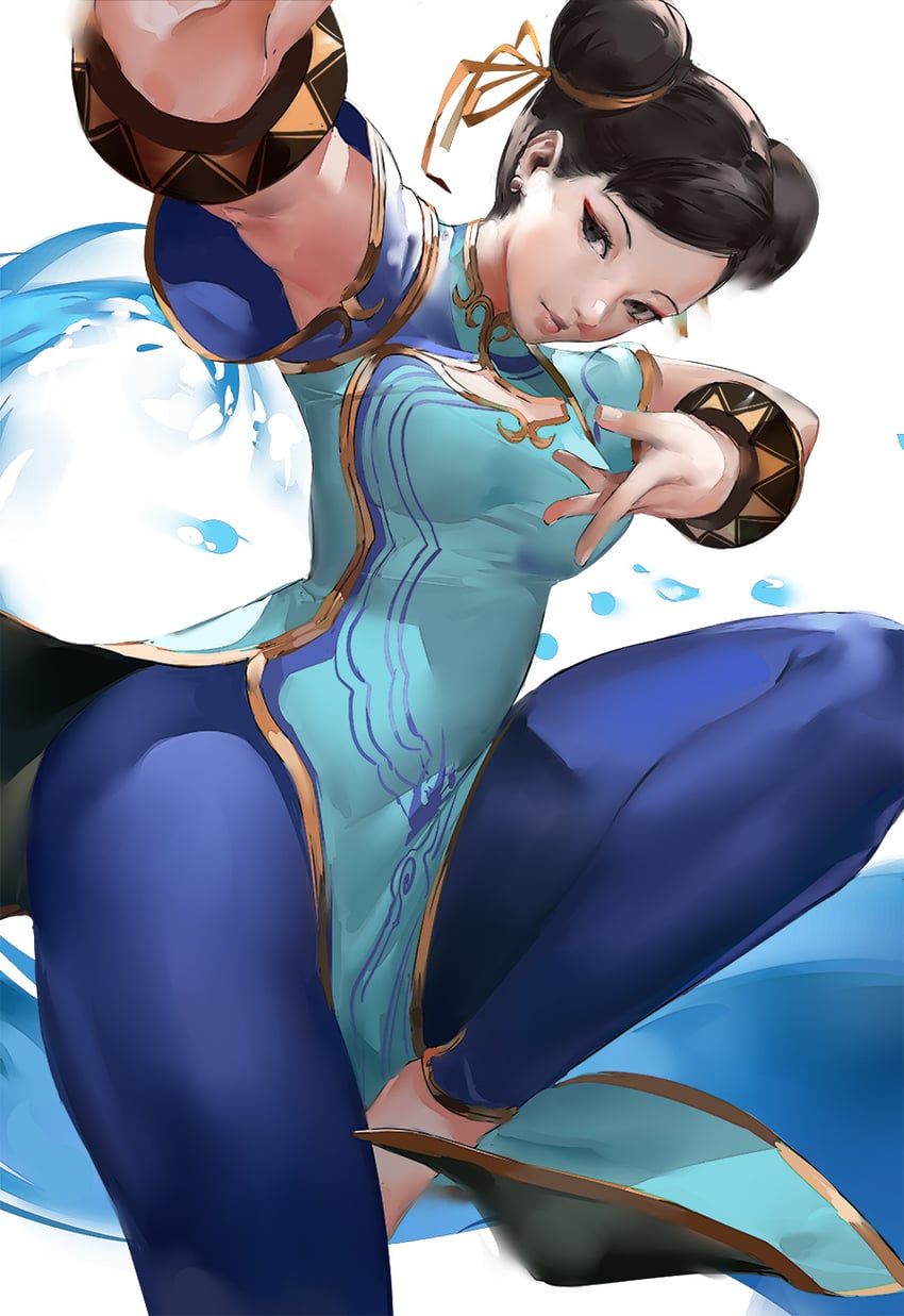chun-li (street fighter and 1 more) drawn by blazpu