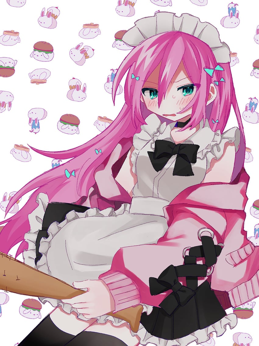 aubrey, cupcake bunny, pancake bunny, milkshake bunny, and bun bunny (omori) drawn by yuyuyu_m5