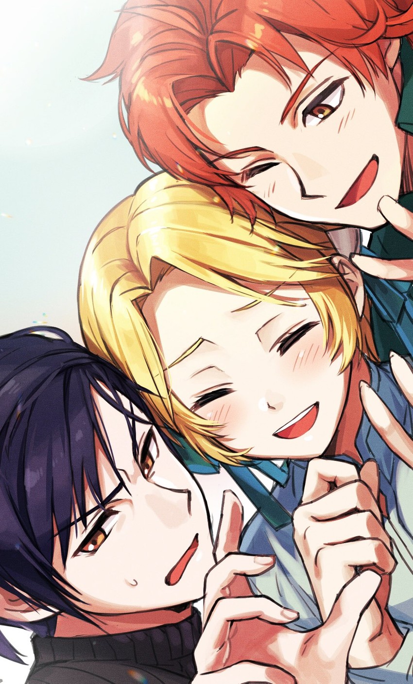ingrid brandl galatea, sylvain jose gautier, and felix hugo fraldarius (fire emblem and 1 more) drawn by nasubi06