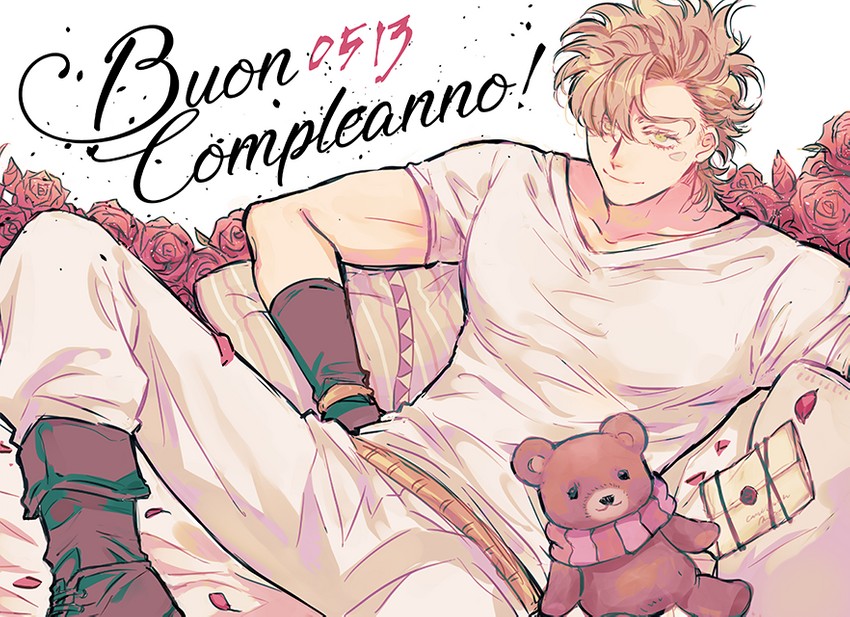 caesar anthonio zeppeli (jojo no kimyou na bouken and 1 more) drawn by mapi_(mup1228)