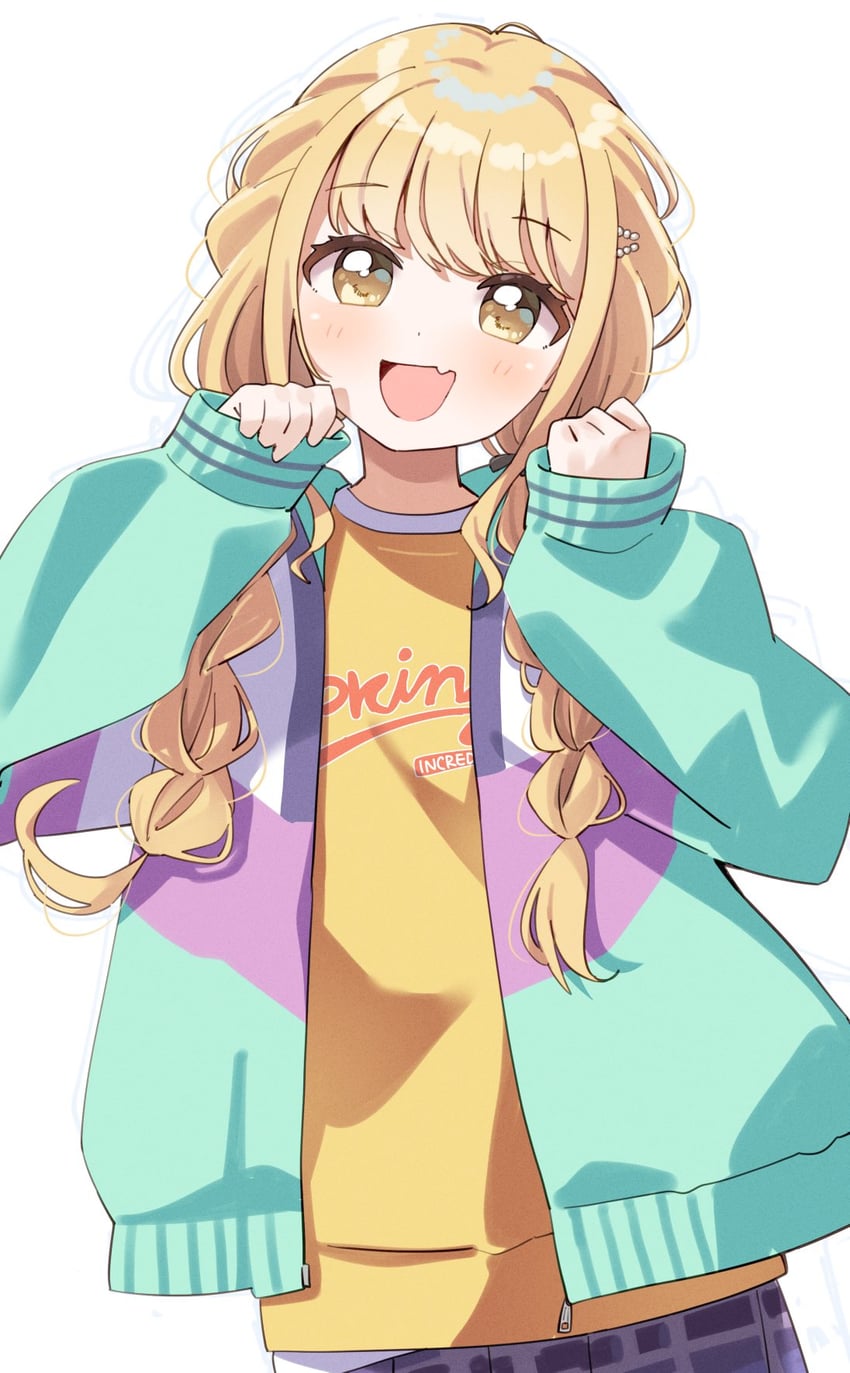 fujita kotone (idolmaster and 1 more) drawn by haru_(konomi_150)