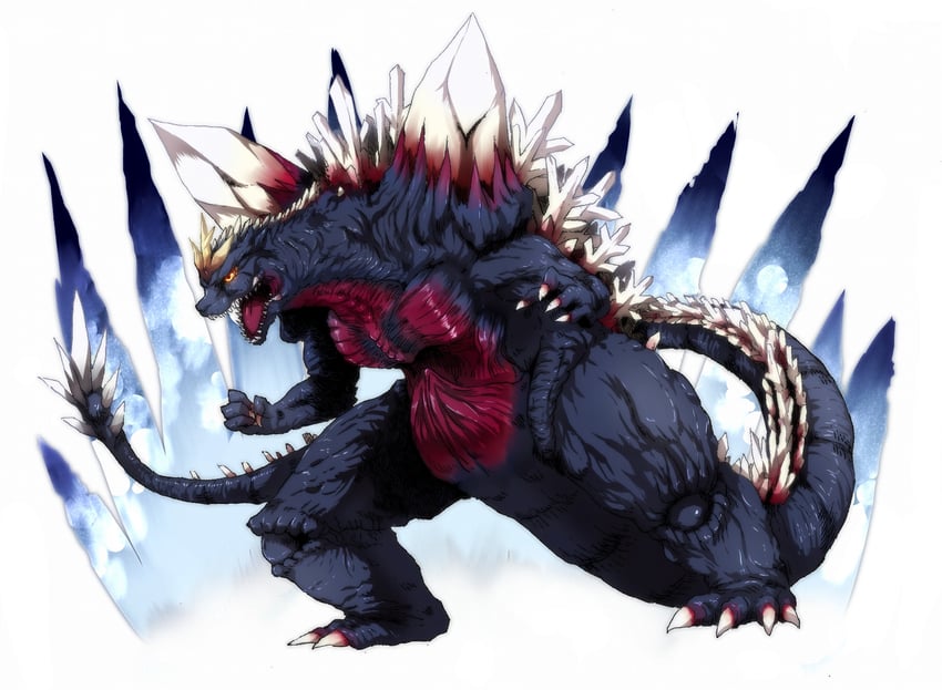 spacegodzilla (godzilla and 1 more) drawn by takatsuki_nato