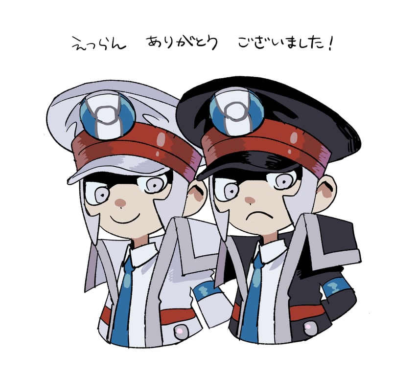 ingo and emmet (pokemon and 1 more) drawn by onigiri_(ahku5522)