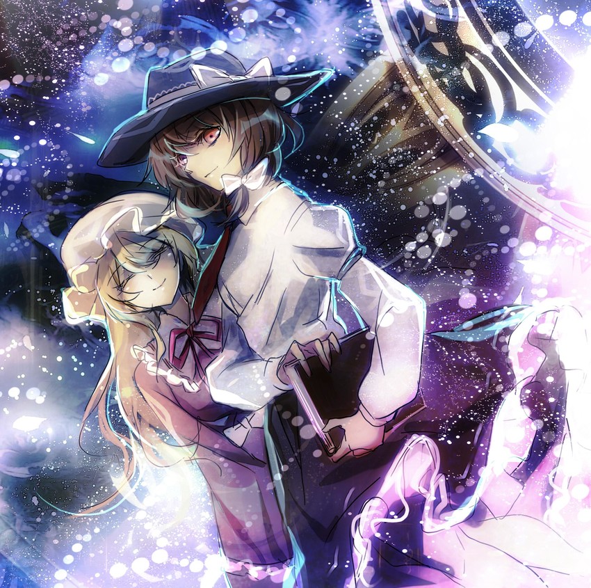 usami renko and maribel hearn (touhou) drawn by no-kan