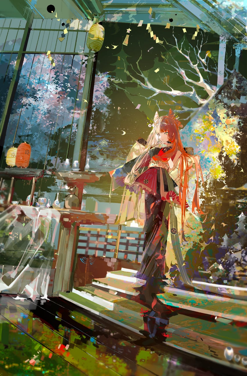 izumo no okuni (fate and 1 more) drawn by necessarytothink