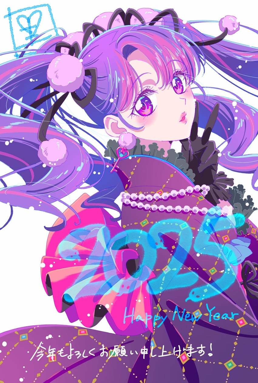 rindou taimu (aikatsu! and 1 more) drawn by watanabe_satomi