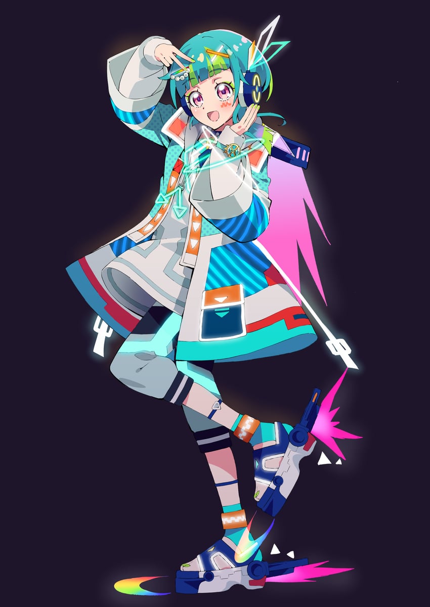 omega auru (pretty series and 1 more) drawn by tsujii_luki