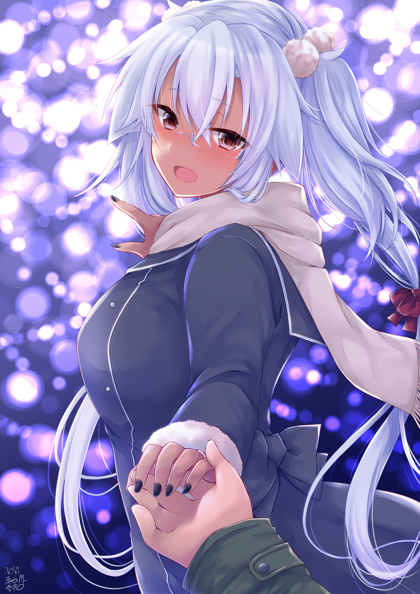 admiral, musashi, and musashi kai ni (kantai collection) drawn by mashiro_yukiya