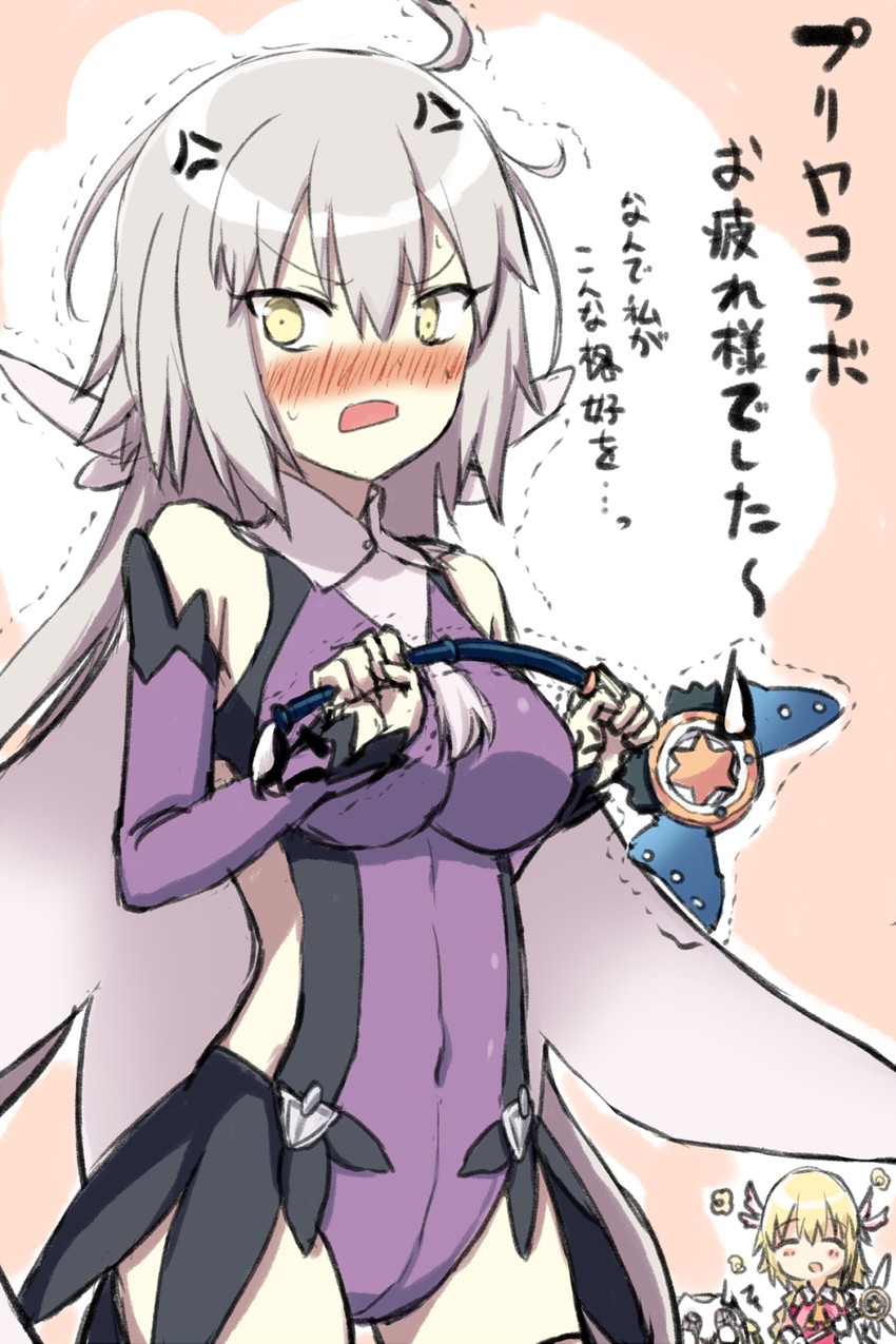 jeanne d'arc alter, illyasviel von einzbern, jeanne d'arc, miyu edelfelt, jeanne d'arc alter santa lily, and 3 more (fate and 2 more) drawn by engiyoshi