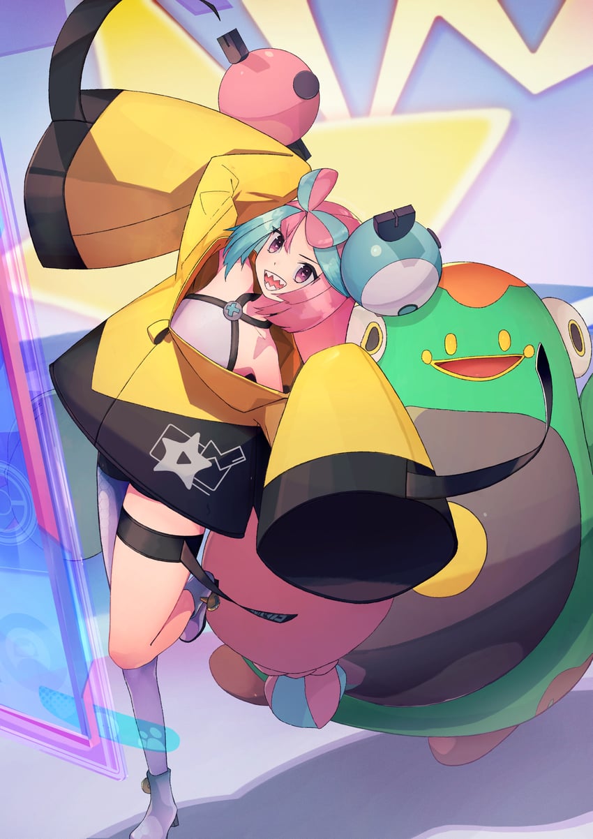 iono and bellibolt (pokemon and 1 more) drawn by 385oo