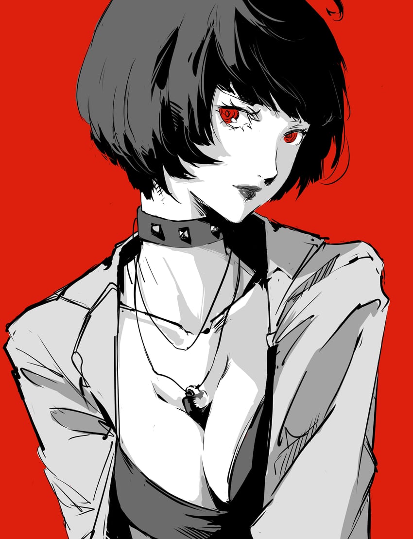 takemi tae (persona and 1 more) drawn by junoracle