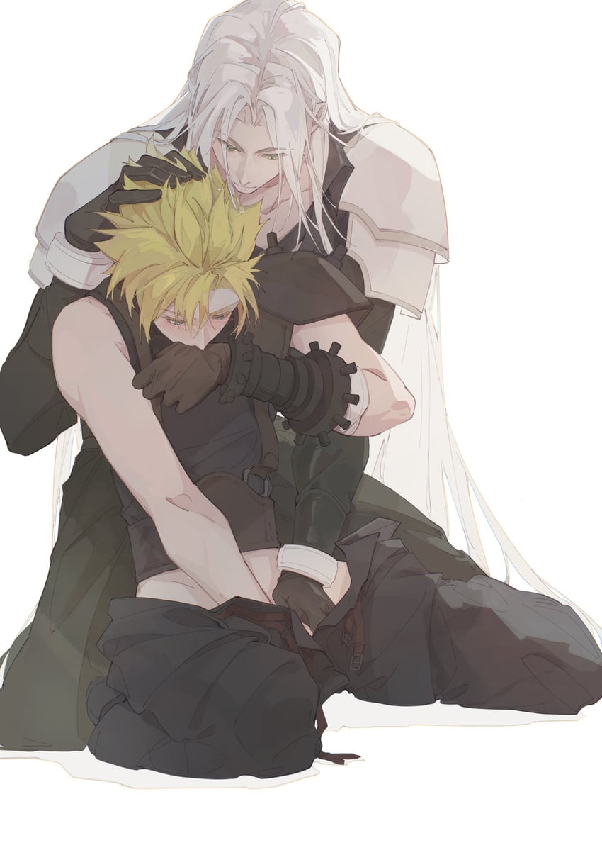 cloud strife and sephiroth (final fantasy and 2 more) drawn by mgt_85363