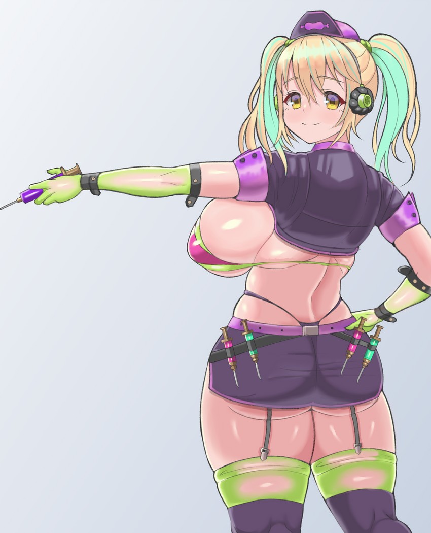 florence nightingale and super pochaco (fate and 2 more) drawn by oswald_(fhtk7841)