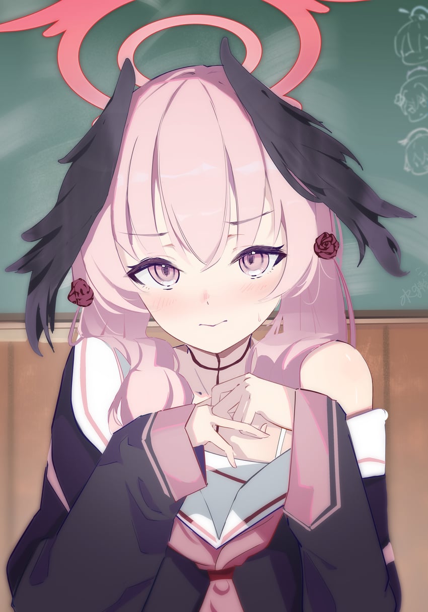koharu (blue archive) drawn by yi_zhi_kewu_de_shuita