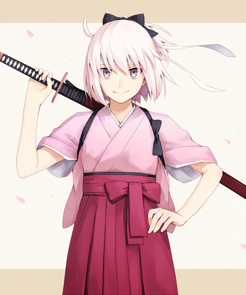okita souji (fate and 1 more) drawn by somemiya_suzume