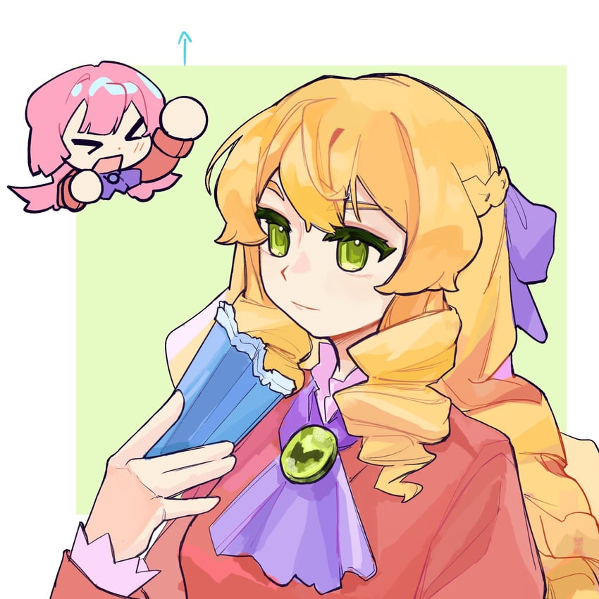 grace auvergne and anna doll (akuyaku reijou tensei ojisan) drawn by eeeeeeeee3250