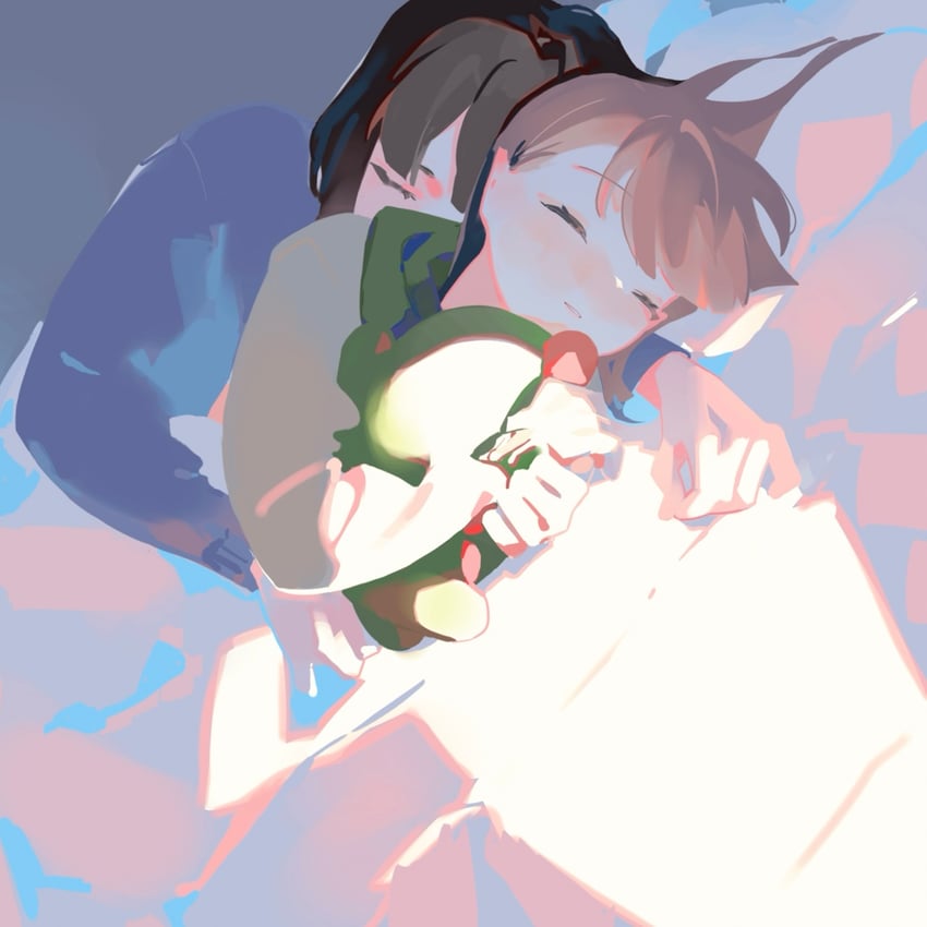 momose ginko, kachimachi kosuzu, and gonzales (love live! and 1 more) drawn by pipi_(m1x_mix)